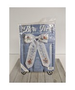 Bow Ties Happy Easter Kit Joan Marchie Vintage 11&quot; X 17&quot; Cross Stitch - £15.70 GBP