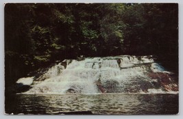Paradise Falls Pocono Mountains Pennsylvania Vintage Postcard  - £11.38 GBP