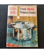 Vintage 1955 Presto Electric Pressure Cooker Recipe Booklet Ephemera - £10.34 GBP