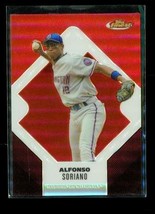 2006 Topps Finest Refractor 234/399 Alfonso Soriano #130 Washington Nationals - $4.94