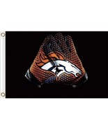 Denver Broncos Gloves Flag 3X5 Ft Polyester Banner USA 90x150cm - €15,35 EUR