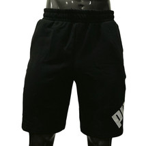 Nwt Puma Msrp $42.99 Sports Men&#39;s Black Pull On Super Soft Shorts Size S Xl - £20.37 GBP