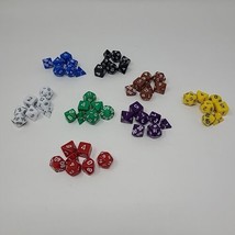 58 Dice LOT Tabletop Gaming Random Assorted Dungeons &amp; Dragons RPG DND - £19.60 GBP
