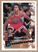 1995-96 Topps #95 B.J. Armstrong Chicago Bulls - £1.56 GBP