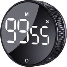 Digital Kitchen Timers: Large Led Display Visual Timer With Magnetic Countdown - $26.86