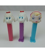 Vintage Lot Of 3 Holiday Easter Pez Dispensers 3 Different Lambs One No ... - €16,94 EUR