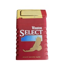 Winston Select Red Slim Promo Cigarette Lighter Vintage Collectors - $10.37