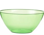 Greenbrier’s Large Kiwi Green Plastic Desert Bowl 5 quarts. 11 In Diameter - $9.78