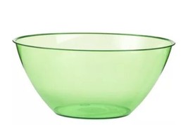 Greenbrier’s Large Kiwi Green Plastic Desert Bowl 5 quarts. 11 In Diameter - $9.78