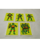 Hostess TMNT teenage mutant ninja turtle pudding pop wrapper stickers - $35.00