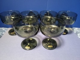 REIZART EUROPA West German Glasses Goblets Dark Green set of 6 NWT see p... - $59.95