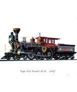 Three Prints of Vintage Steam Engines - $6.70 CAD