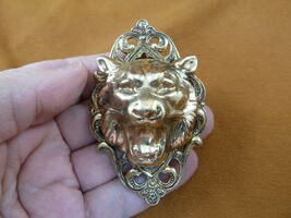 (B-PAN-2) fierce Panther cat roaring love Panthers wild cat head pin pen... - $16.09