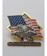 World Series 2001 An American Classic Peter David Vintage Enamel Pin  - £19.19 GBP