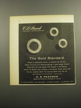 1960 C.D. Peacock Jewelry Ad - The Gold Standard - £11.87 GBP