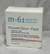 m-61 PowerGlow Peel 1 Minute 1 Step Exfoliating Facial Peel 10 Treatments - $386.07 MXN