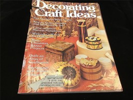 Decorating &amp; Craft Ideas Magazine Oct 1979 Straw Crafts, Prairie Dresses - £7.96 GBP