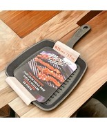 MASON CRAFT &amp; MORE PRE-SEASONED CAST IRON GRILL PAN 6.75 IN. - $14.80