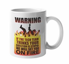 Warning. If The Tech Team Thinks Your Question Is Stupid. We&#39;ll Set You ... - £15.48 GBP+