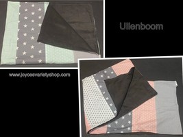 Soft Baby Toddler Blanket ULLENBOOM Star Checkered Patchwork Color Choice - £10.38 GBP