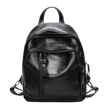Women&#39;s Backpack PU Leather Travel  Bag  Bag Girl Multifunctional Small Thin Lig - £120.72 GBP