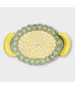 DEPARTMENT 56 Banana Kiwi Slice Platter Serving Tray Banana Handles - $75.21 CAD