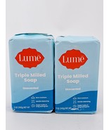 Lume Triple Milled Bar Soap All Over Body Clean Wash Unscented 5 oz Lot ... - $39.74 CAD