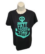 2001 Fall Out Boy Womens Medium Black TShirt - €16,92 EUR