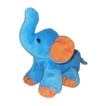 VTG Avon Kids Full O&#39; Beans Eli The Elephant Blue Bean Plush Stuffed Animal 6&quot; - £5.94 GBP