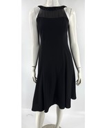Evan Picone Dress Size 6 Black Beaded Neck Draped Back Evening Cocktail ... - $1,182.44 MXN