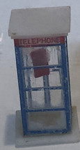 Mini Telephone Booth Model Train Accessories Small - $8.90