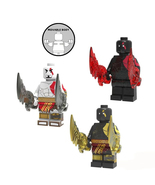 3Pcs God of War Minifigures Kratos Assembly Mini Building Block Figure Toys - €16,14 EUR