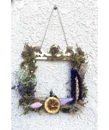 Fairycore Decorated Wooden Frames, Hanging Cottagecore Picture Frame,  - $30.00