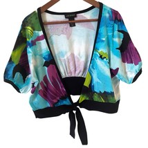 Lane Bryant Womens Cardigan 18/20 Tropical Lightweight Open Shrug Coveru... - $410.64 MXN
