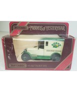 1927 TALBOT VAN ~ 1984 MATCHBOX MODELS OF YESTERYEAR Y-5 ROSE&#39;S LIME JUI... - $37.33 CAD
