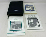 2001 Ford Windstar Owners Manual Handbook Set with Case OEM K01B04005 - $19.79
