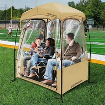 Sports Tent, MioTsukus Instant Weather Proof Pod, Pop Up Clear View 1-4 People - £66.87 GBP