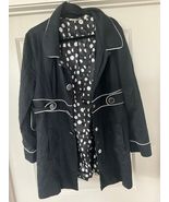 Women&#39;s Apt 9 Black and White Jacket Size XL - $28.00