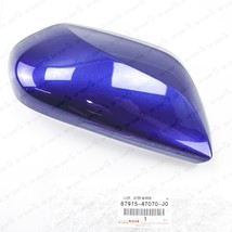 Genuine Toyota 16-21 Prius Passenger Mirror Cover Dark Blue 8W7 87915-47... - $44.91