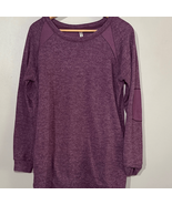 Acting Pro Heathered Purple Sweatshirt - $252.67 MXN