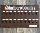 Vintage Marlboro Key Chain Board Key Holders 20 slot 18&quot;x10.5&quot; Marlboro ... - £39.48 GBP