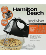 Hamilton Beach 6 Speed Hand Mixer - Quick Burst - Storage Case - Whisk - $583.94 MXN