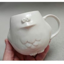 Funny 3d Chicken Coffee MUG White Gift Ceramic  - £12.44 GBP