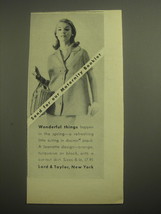 1959 Lord &amp; Taylor Maternity Fashion Ad - Send for our Maternity booklet - $18.49