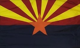 Arizona State Outdoor Flag 100% Quality 3&#39;x5&#39; 100% USA Nylon Real Brass ... - $36.00
