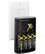 4 Batteries + Charger for Nikon L25, L26, S30, L810, L105, L830, - £13.92 GBP