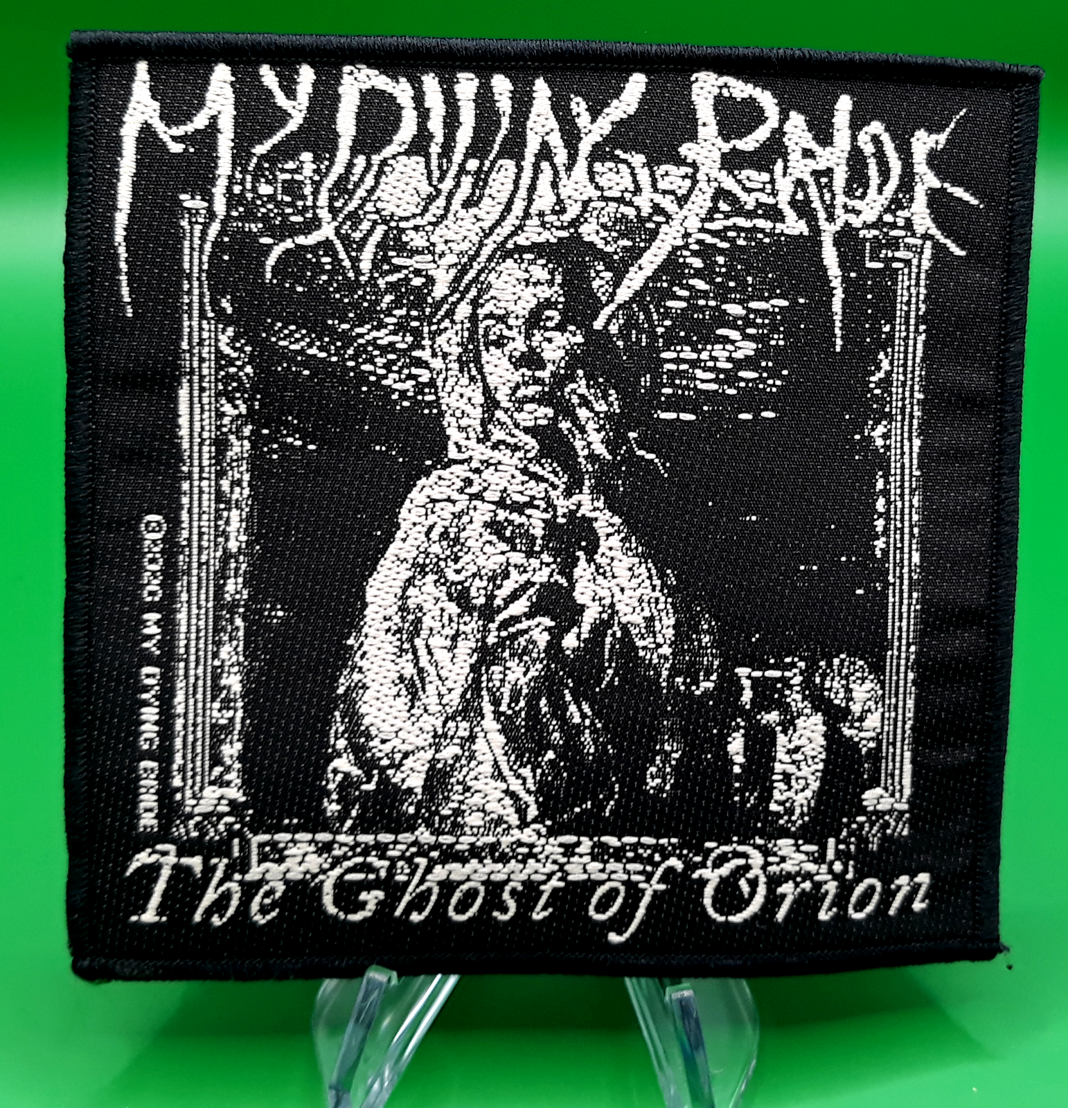 My Dying Bride The Ghost Of Orion Metal Sew On Woven Patch 4&quot; X 3 3/4&quot; - $6.99
