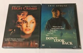 High Crimes (DVD, 2002, Widescreen Edition) &amp; Don&#39;t Look Back DVD Factory Sealed - £9.12 GBP