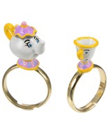 Original Design Beauty and the Beast Mrs. Potts and Chip Ring Set - $109.40 CAD