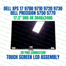 Dell Oem Xps 9700 Precision 5750 4K Uhd+ Touch Screen Lcd Assembly TVD8G - £288.10 GBP